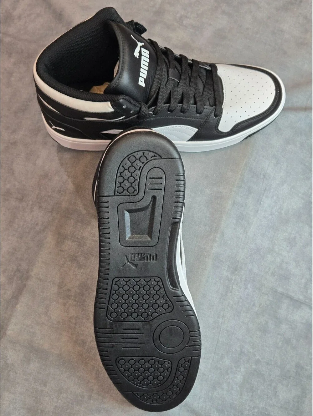 PUMA Rebound LayUp SL - Black / White (369573-01) Men's 10.5 BRAND NEW IN BOX